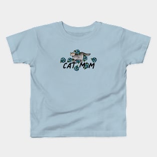 Cat Mom Kids T-Shirt